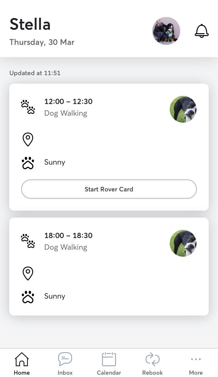 Rover store walker login